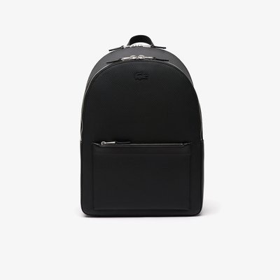 Sac à dos Chantaco en cuir piqué LACOSTE