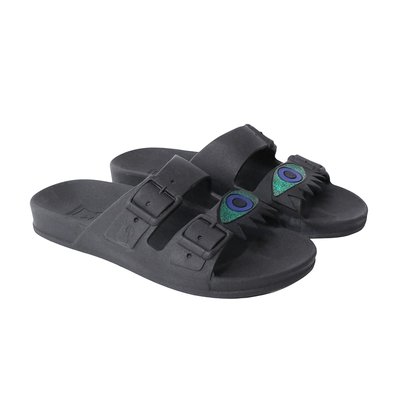 Sandales plates Olhos CACATOES