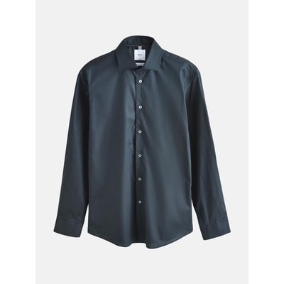 Chemise en coton stretch à manches longues NEXT