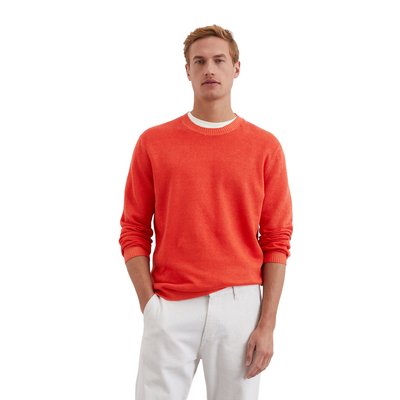 Pull-over regular en lin et en coton bio MARC O'POLO