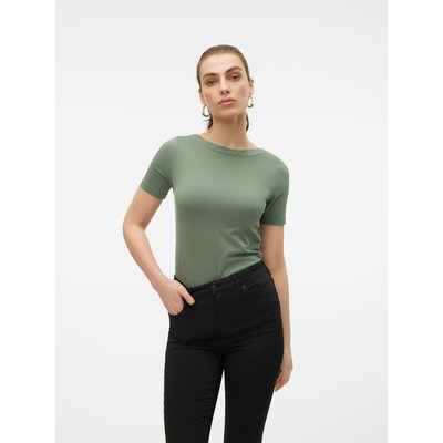 T-shirt encolure bateau manches courtes VERO MODA