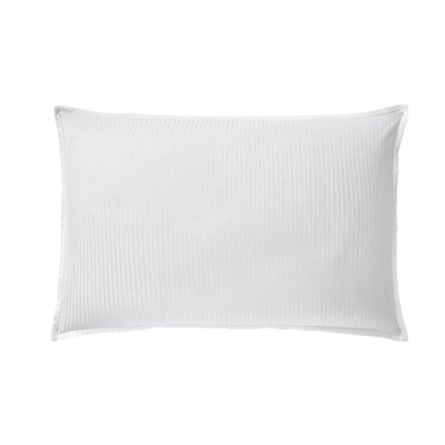 Taie d'oreiller unie en satin de coton, GRAND HOTEL ESSIX