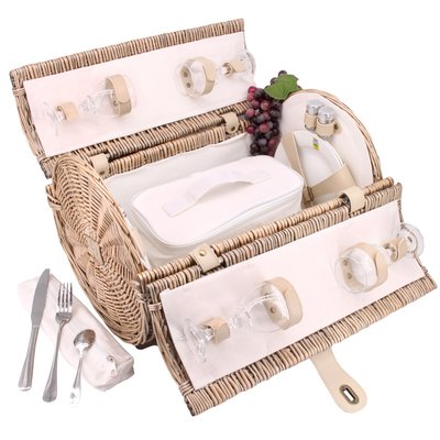Panier pique-nique Opéra 4 pers LES JARDINS DE LA COMTESSE
