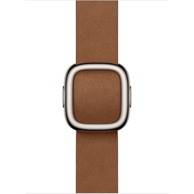 Bracelet 42 mm - Large Boucle moderne caramel APPLE