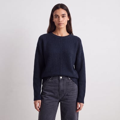 Pull maille torsadée col rond manches longues CORIA ARTLOVE