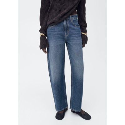 Jean balloon taille haute MANGO