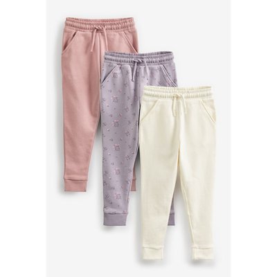 Pantalons de jogging en jersey doux, lot de 3 NEXT