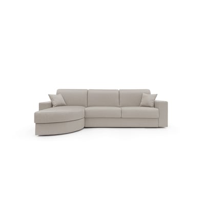 Canapé d'angle convertible tissu déhoussable - AUBIN CAMIF