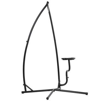 Support pour fauteuil suspendu charge max. recommandée 120 Kg acier noir OUTSUNNY