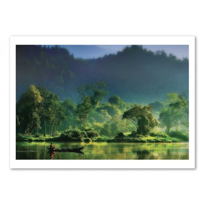 Affiche d’art 30 x 40 cm - Painting of  Nature - Hardibudi WALL EDITIONS