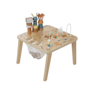 Table d'activités LES AMIS DE LA FORÊT en bois FSC® VERTBAUDET