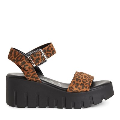 Sandale à talon en cuir TAMARIS