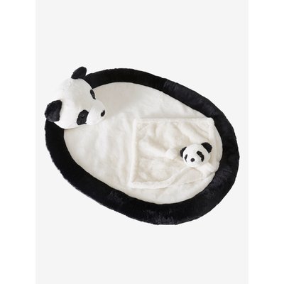 Coffret tapis de jeu + doudou Panda. VERTBAUDET