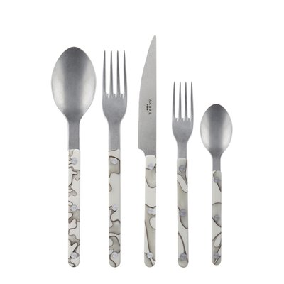Set de 5 couverts de table, Bistrot Vintage Dune SABRE