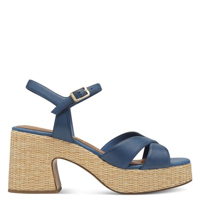 Sandale à talon en cuir TAMARIS