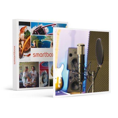 Session de chant dans un studio d'enregistrement professionnel à Paris - SMARTBOX - Coffret Cadeau Sport et Aventure SMARTBOX