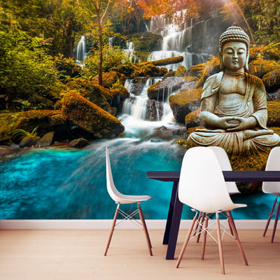 Papier peint intissé panoramique Orient Oasis of the Soul EDEN