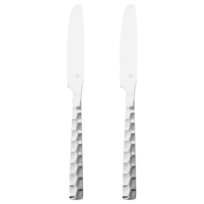 2 Couteaux Vésuvio - Inox SECRET DE GOURMET