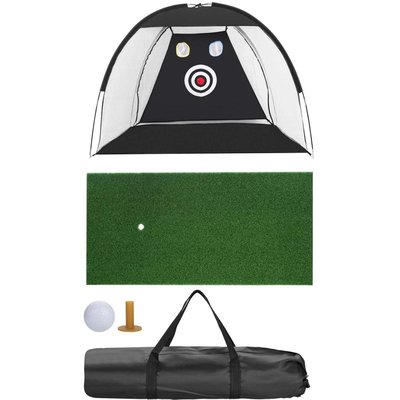 Filet d'entraînement de golf avec accessoires 2 mètres JARDINDECO