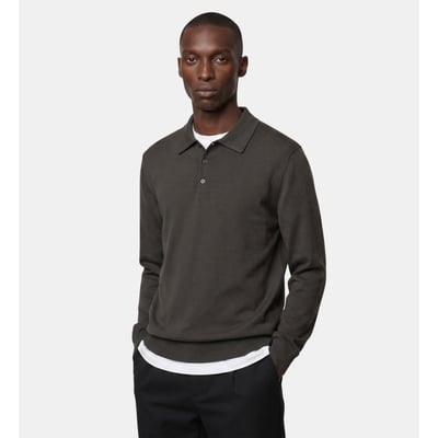 Pull polo teripol en laine mérinos GALERIES LAFAYETTE