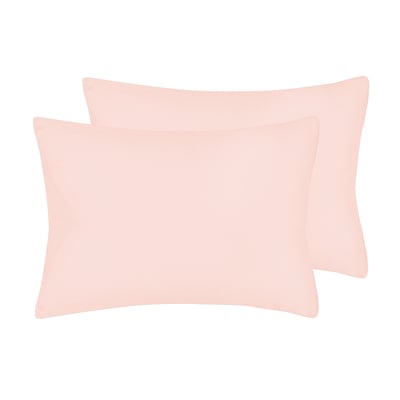 Lot de 2 taies d'oreiller jersey de coton MANHATTAN SENSEI MAISON