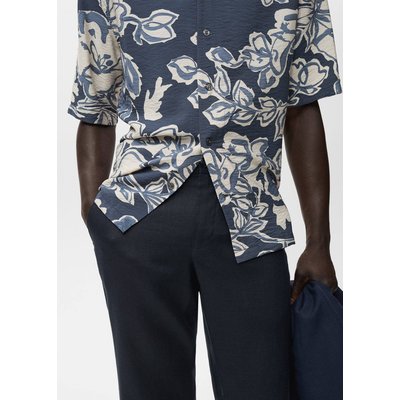 Pantalon 100 % lin slim fit MANGO MAN