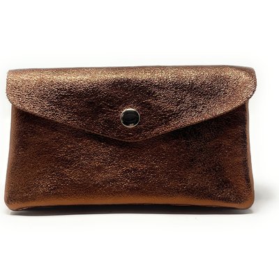 Pochette porte-monnaie en cuir irisé COMPO OH MY BAG