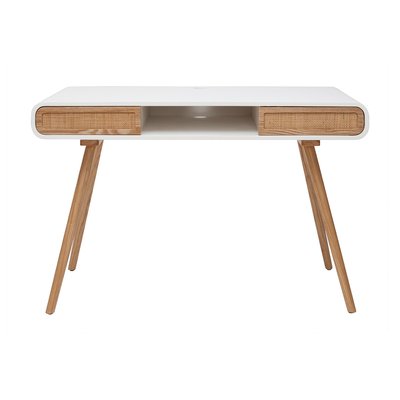 Bureau avec rangement vintage L120 cm OLYMPE MILIBOO