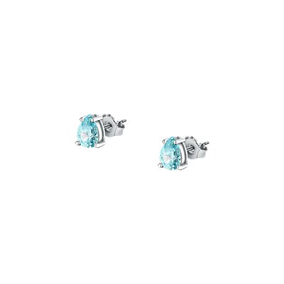 Boucles D'Oreilles en acier, cristaux, ipg TESORI MORELLATO