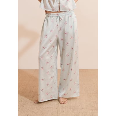 Pantalon 7/8 satiné à motifs FIOCCO ETAM