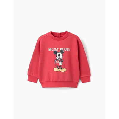 Sweat en coton peigné avec imprimé Mickey ZIPPY