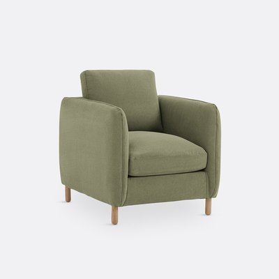 Fauteuil polyester chiné, Loméo LA REDOUTE INTERIEURS