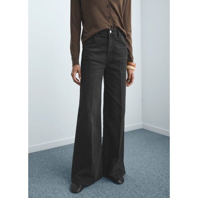 Jean large taille haute MANGO