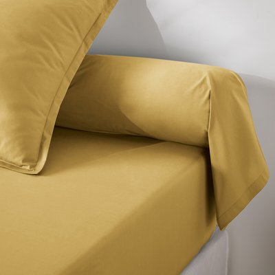 Taie de traversin en percale de coton, 80 fils, Scenario LA REDOUTE INTERIEURS