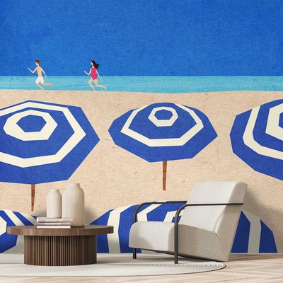 Papier peint un été à la plage HEXOA