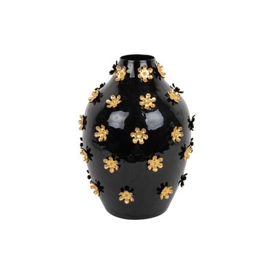 Vase Le fer GOLDEN FLOWERS PRESENT TIME