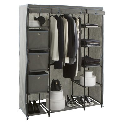 Armoire 1 penderie 11 étagères 3 boites ATMOSPHERA