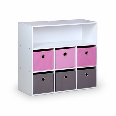 Meuble rangement enfant 6 paniers CAMILLE SWEEEK