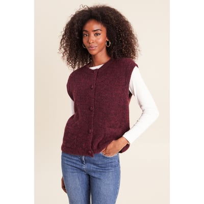 Gilet col rond BREAL
