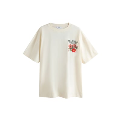 T-shirt de plage imprimé NEXT