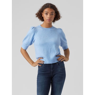 Pull col rond manches 3/4 VERO MODA