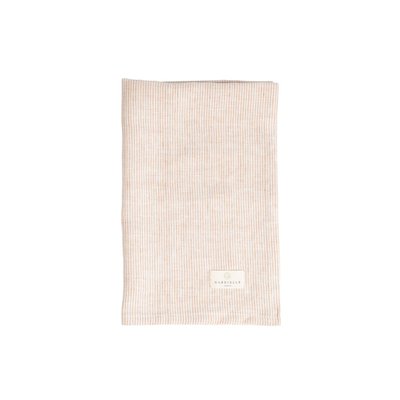 Torchon large rayure glaise/milk, LES ESSENTIELS GABRIELLE PARIS