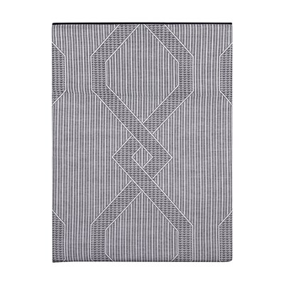 Drap plat imprimé en jacquard de coton bio, RIVOLI ALEXANDRE TURPAULT