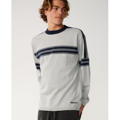 Pull col rond rayé ARCHIVE TWU RIP CURL