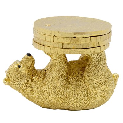 Lot de 4 dessous de verre ours KARE DESIGN