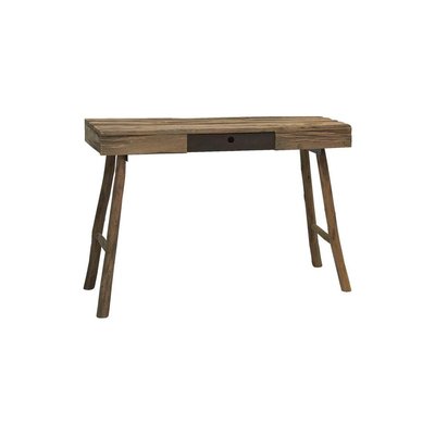 Console en pin rustique et métal AUBRY GASPARD