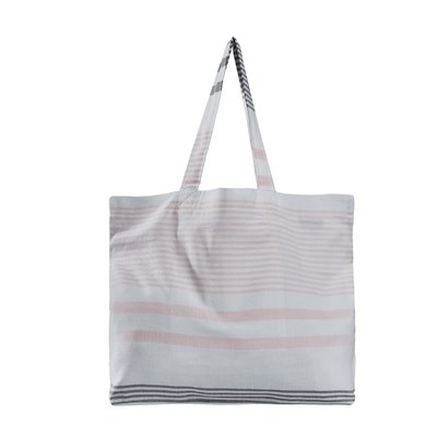 Sac de plage shopping FRENCH RIVIERA poudre SENSEI MAISON