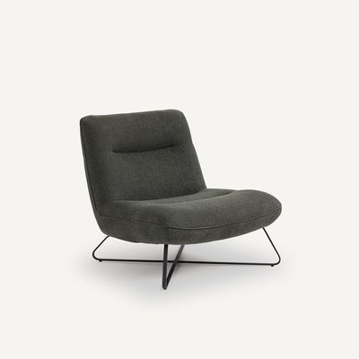 Fauteuil tissu natté chiné, Helma AM.PM