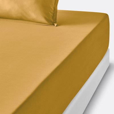 Drap housse percale coton, bonnet 35cm, Scenario LA REDOUTE INTERIEURS