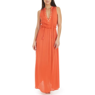 Robe longue estivale sans manches SELMARK MARE